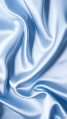 Obraz premium Fabric in pastel blue color