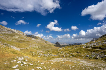 Aerial view on Durmitor National Park 