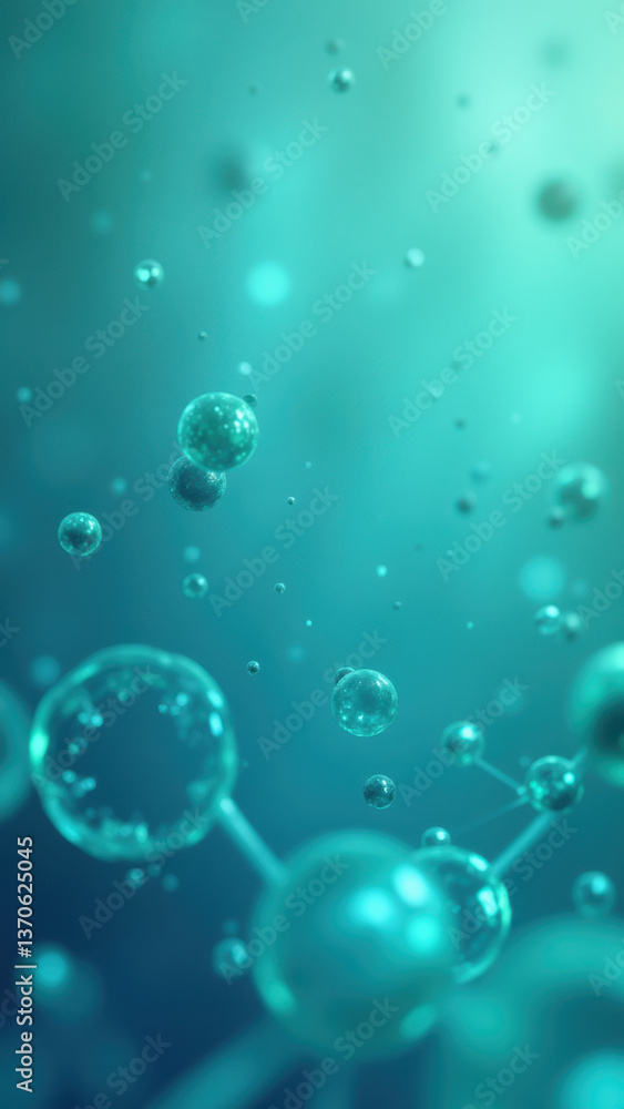 Poster a captivating image of nicotinamide adenine dinucleotide molecule, showcasing its structure with vib
