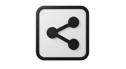 Isolated Share Connection Icon