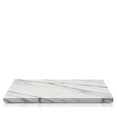 Elegant White Marble Slab  Perfect for Kitchen Countertops, Tabletops, or Display