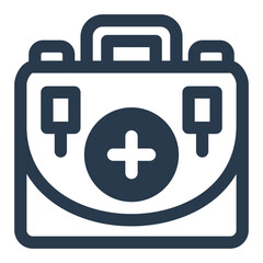 First Aid Kit with Cross Symbol for Hunting Trips