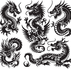 Vintage Tattoo Style Vector Bundle | Traditional Flash Art SVG Pack