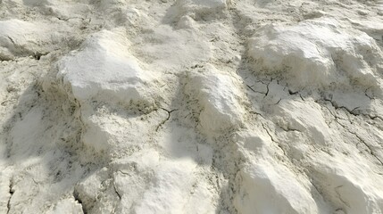 Cracked Earth Texture Seamless Beige Dry Land Surface