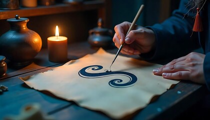 Obraz premium artist at work