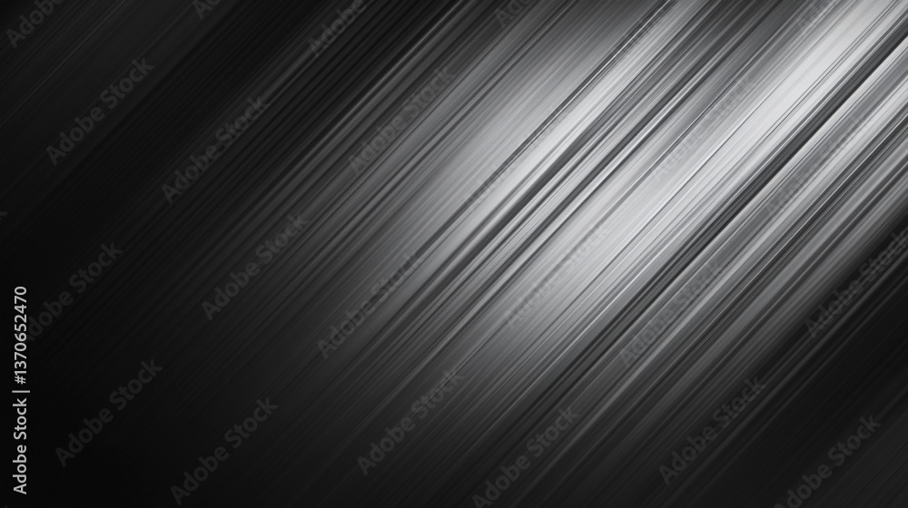 Poster abstract dark background with light gray diagonal lines creating a modern and sleek design look