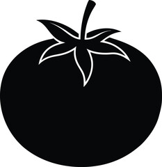 vector illustration of tomato