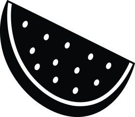 vector illustration of a black and red caviar