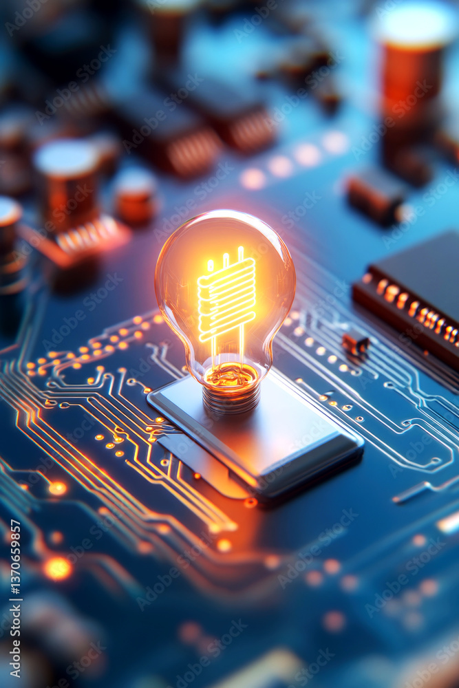 Poster innovative idea generation in a box brainstorming lighting solutions for circuit design tech lab con