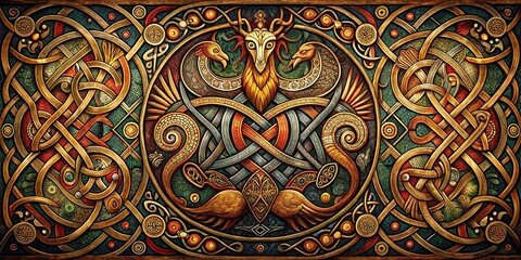 Celtic Art, Fantasy, Mythological Paintings
