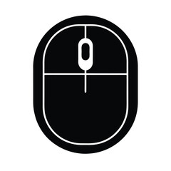 Editable Wireless Mac Mouse Illustration for Digital Projects Vector illustration