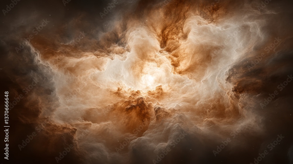 Poster cosmic fluid waves abstract background flowing environment dreamy viewpoint captivating concept
