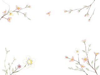 Fototapeta premium Fresh Spring Drawings - Creative Design Inspiration