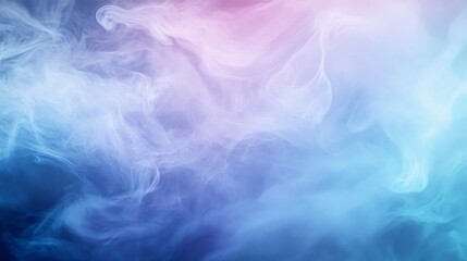 Fototapeta premium Soft Hazy Mist Diffused with Delicate Dreamy Prism Colors Creating an Ethereal Floating Atmosphere