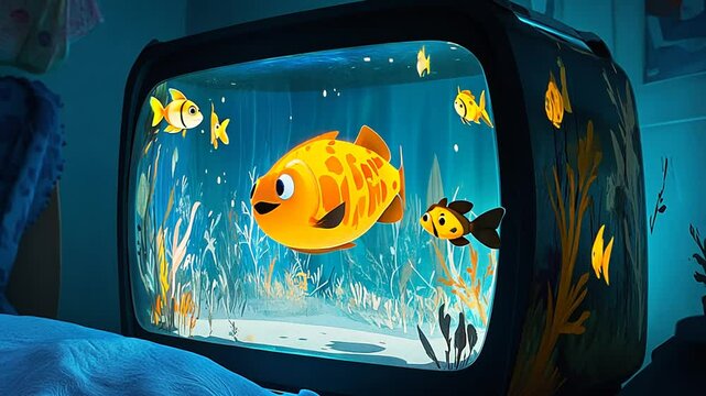 Portable Holographic Storyteller for Magical Underwater Tales Generative AI