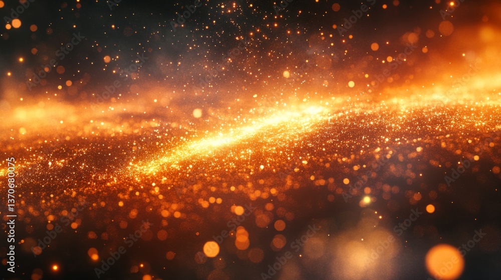 Poster a mesmerizing 3d digital background, with particles streaming through space, visualizing big data an