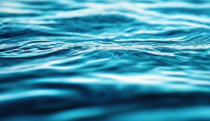 Azure water surface texture