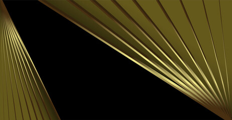 Obraz premium a composition of lines, planes and geometric shapes with gradations of brown, gold and black that gives an elegant and luxurious impression as inspiration for fine art designs
