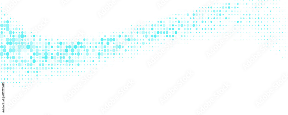 Poster light blue vector layout with circle shapes. blurred decorative design in abstract style with bubble