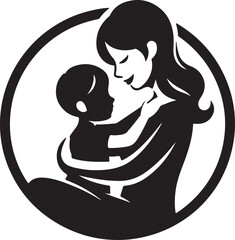 mother and son Mothers day concept