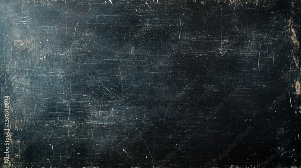 Aufkleber a dark and scratched surface with visible wear and tear creating a textured and aged appearance over