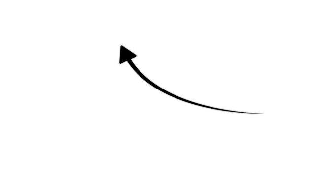 reen graph with arrow. Business arrow business arrow up