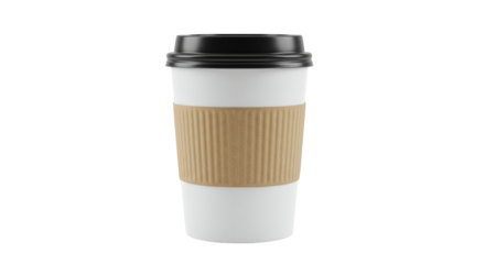 Isolated Takeaway Coffee Cup