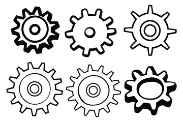 set of vector icons