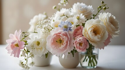 bouquet of flowers in a vase
