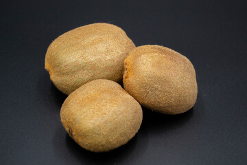 kiwi green on a black background