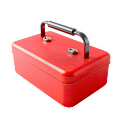 3D toolbox tools illustration isolated on transparent background