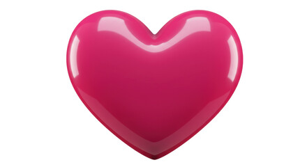 Isolated Pink Heart