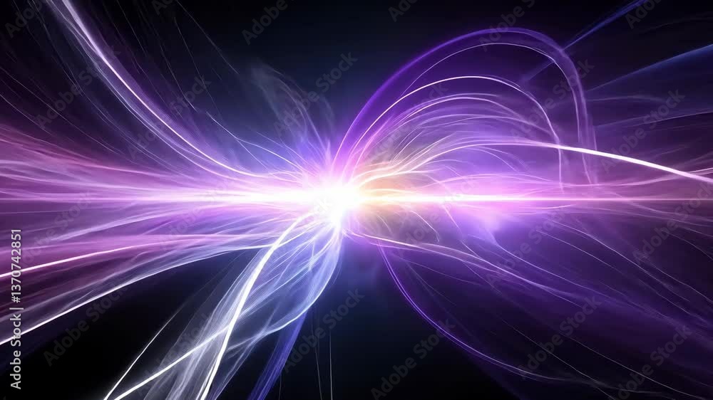 Poster dynamic and colorful abstract energy swirling light waves and glowing visuals evoke movement and exc