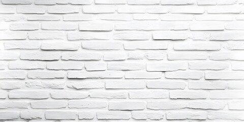 Obraz premium White Brick Wall Texture Background Image