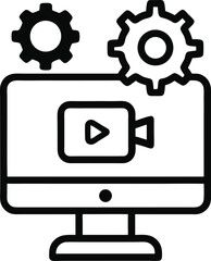 video player icon on computer 