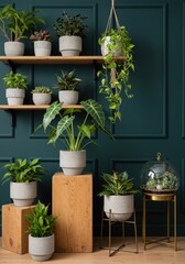 Urban Jungle Plant Display