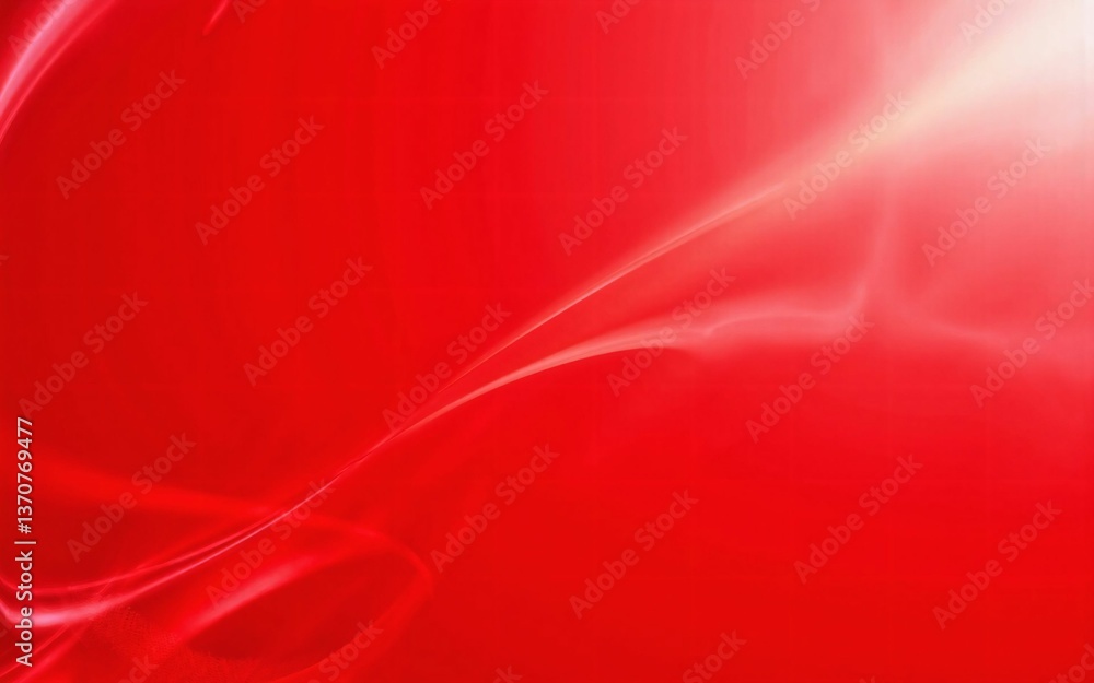 Poster elegant and smooth abstract wave background transitioning from deep red to bright orange - expressin