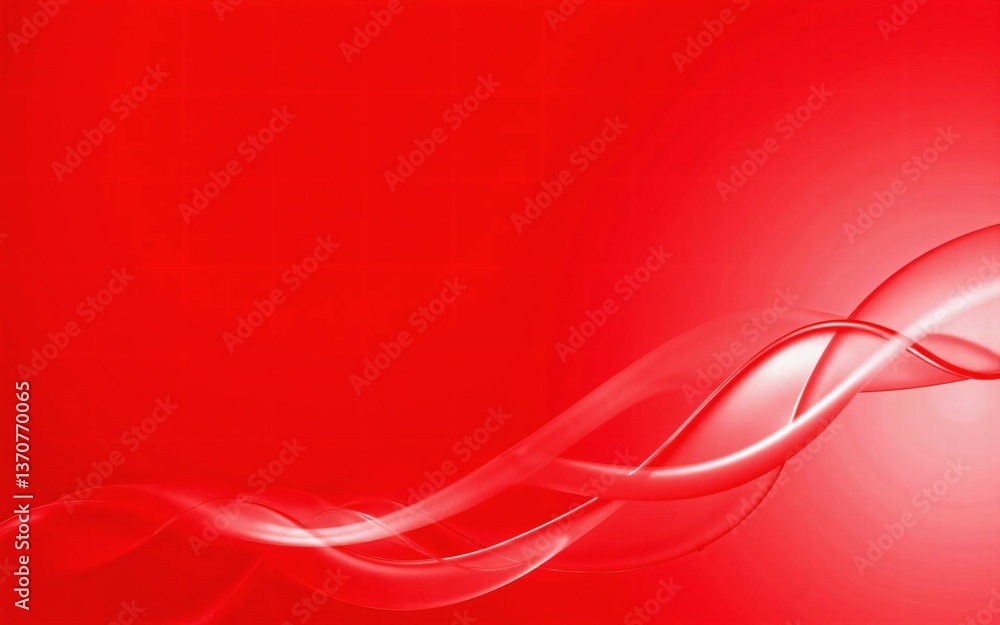 Poster elegant and smooth abstract wave background transitioning from deep red to bright orange - expressin