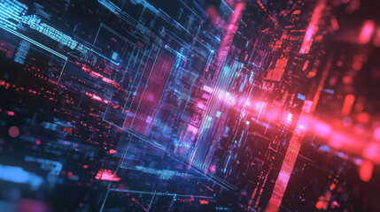 Fototapeta premium Use encryption, data masking, and other techniques to protect data both in transit and at rest