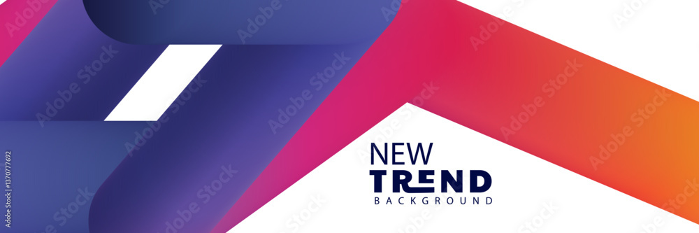 Poster 3d gradient color abstract design background, abstract 3d rendering of a modern geometric background