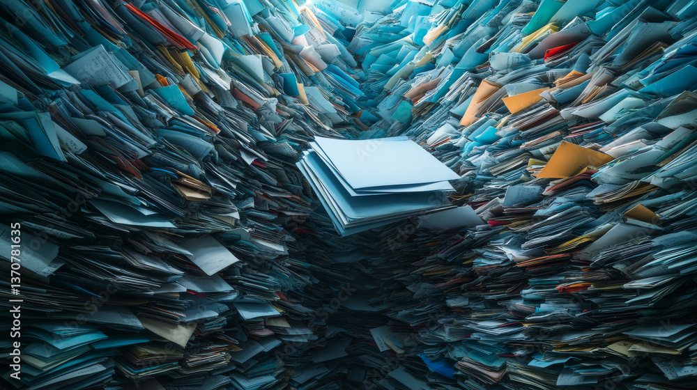 Poster files transfer. documents management. two folders transferred documents. copy files, data exchange, 