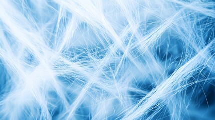 Obraz premium Abstract Blue Hair Fibers Texture Background