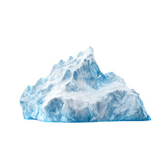 Fototapeta premium Frozen Giant: A majestic iceberg, its icy peaks and dramatic features showcase the raw beauty of the arctic.