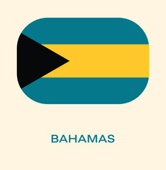 Flag Of Bahamas, Bahamas flag, National Flag of Bahamas. 