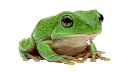Isolated Green Tree Frog