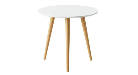 Isolated Small Round Table