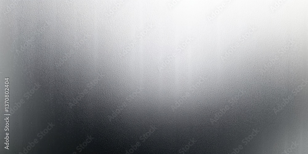 Poster subtle gray foil gradient - a matte, grainy aluminum foil texture with a soft gradient effect in sha