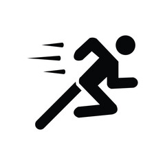  Running Icon – Speed and Motion Symbol