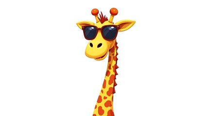funny_cartoon_giraffe_with_a_bright_multicolor_polka-dot_pattern_oversized_aviator_sunglasses