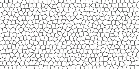 Broken Glass Quartz natural fragment Cement kitchen decor & white marble bath floor. Irregular texture composed of monochrome geometric elements. Structure of cracking. Black & white broken quartz 